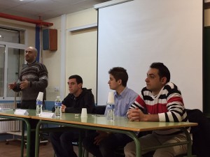 Participantes en la conferencia "Empleabilidad en F.P."